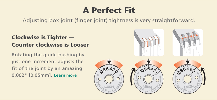 Leigh Finger Joint Templates